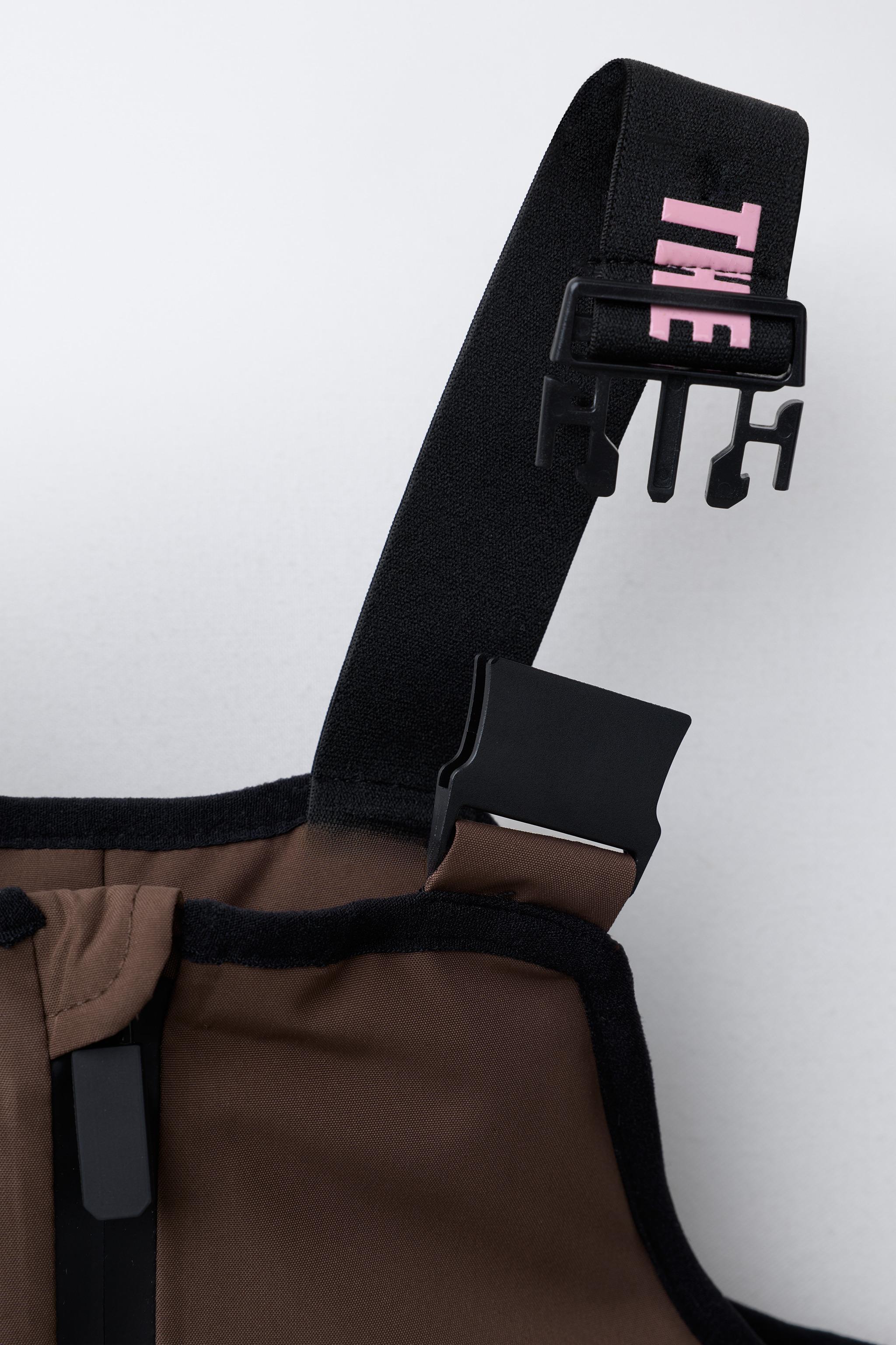 SALOPETTE LONGUE WATERPROOF ET WINDPROOF POCHES SYSTÈME RECCO® COLLECTION SKI